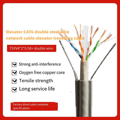 Elevator Cable । Double steel wire network cable